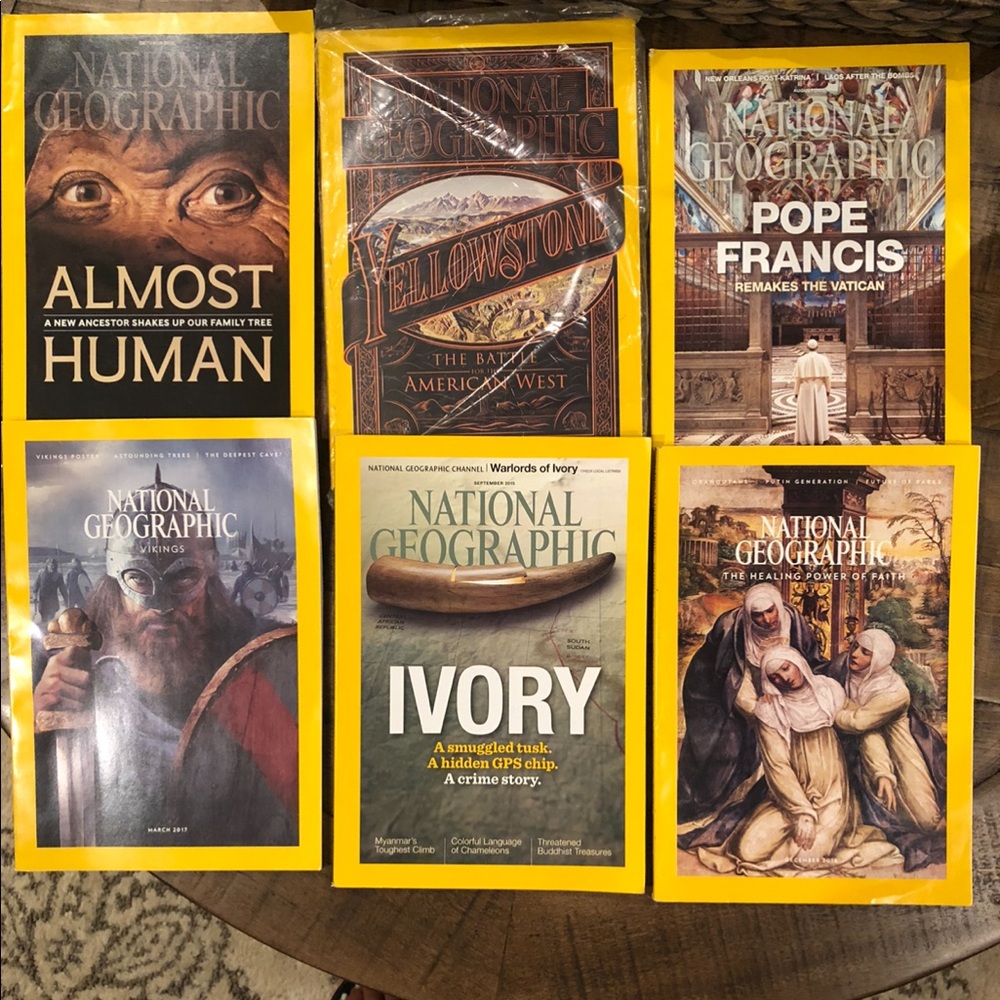 National Geographic Magazines